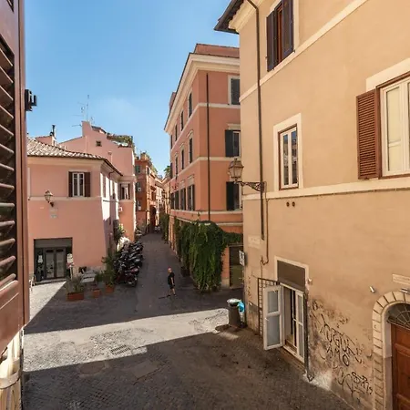 아파트 Vicolo Del Cinque Trastevere